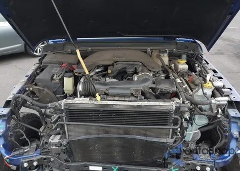 2018 Jeep Wrangler Unlimited Sport 4X4 from USA, damaged, VIN 1C4HJXDG2JW183254